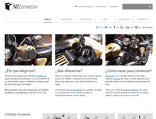Tablet Screenshot of mzconnection.com